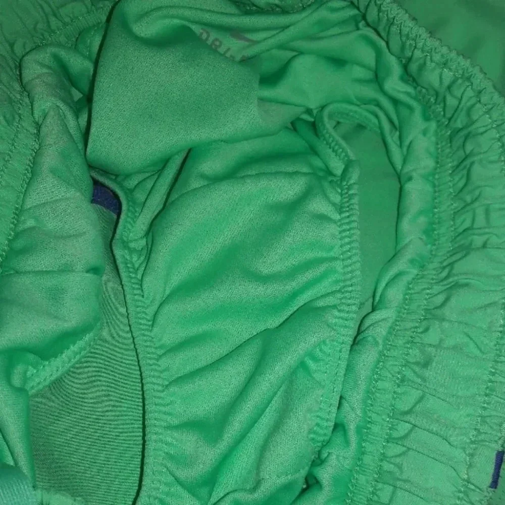 Nike Dri-Fit Green Purple Athletic Workout Shorts v6x